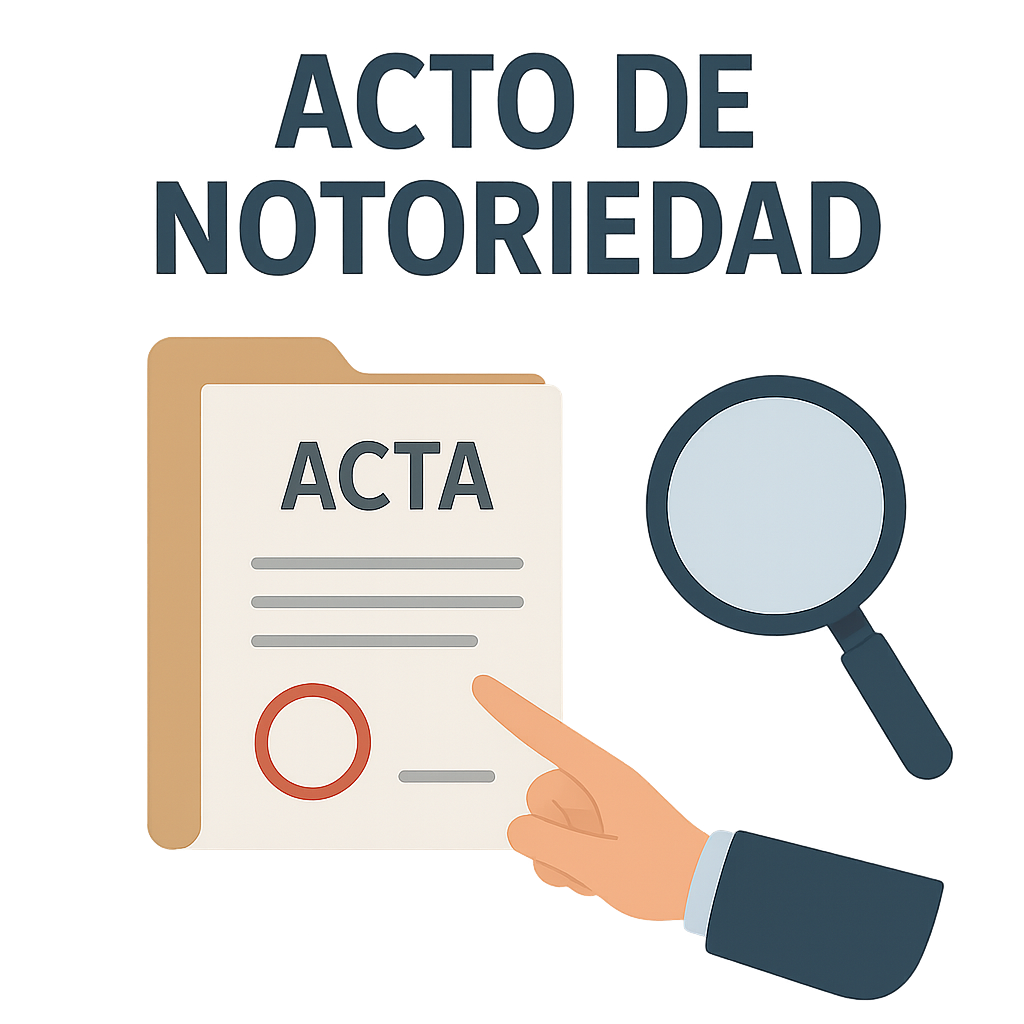 Actos de Notoriedad